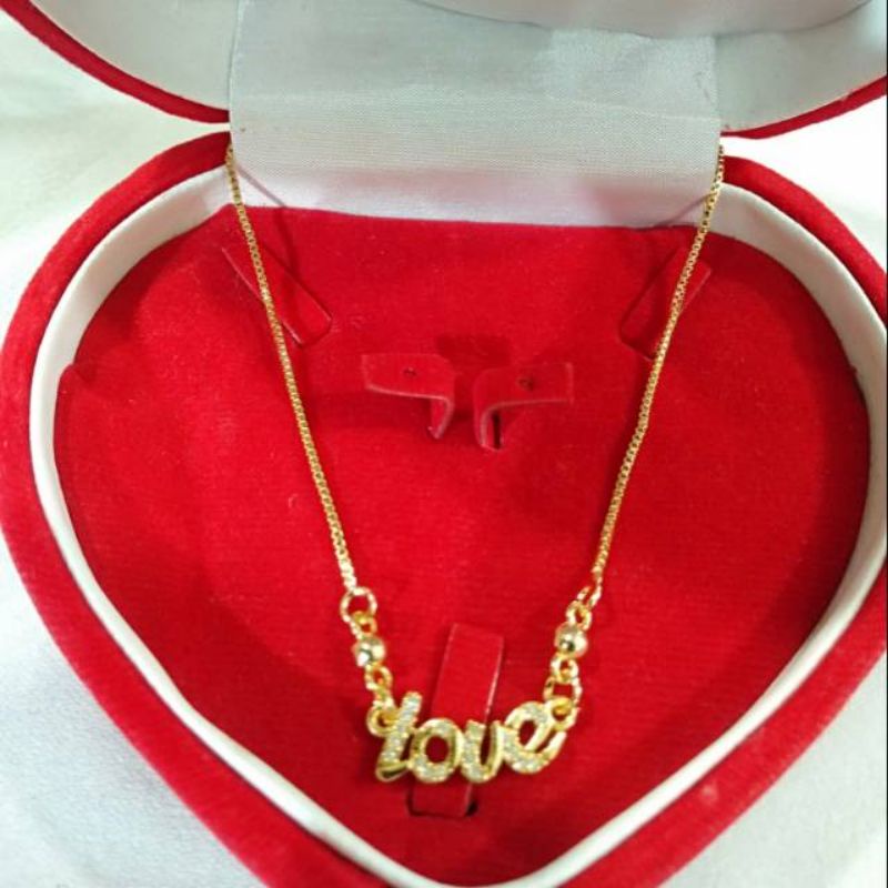 Xuping kalung anak motif love