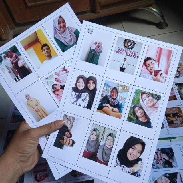 Cetak Foto Polaroid Uk. 2R (BELUM POTONG) Polaroid Murah Medan
