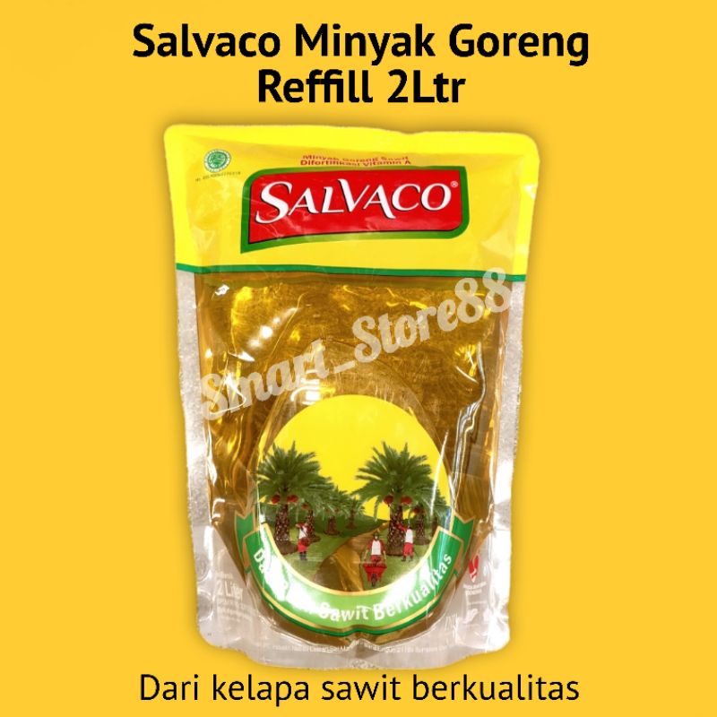 

SALVACO MINYAK GORENG 2 LITER REFILL MINYAK GORENG REFFILL 2LITER MINYAK GORENG 2L POUCH