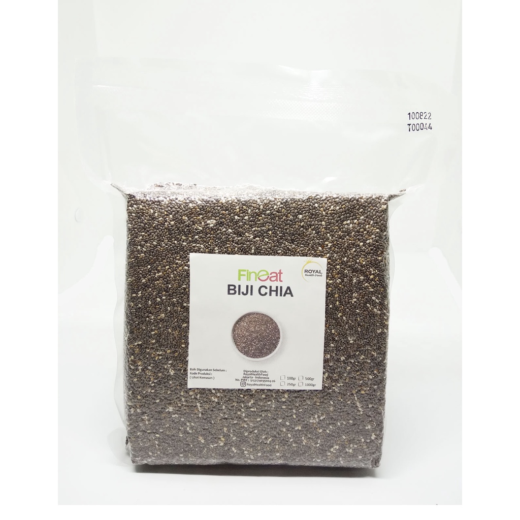 

Organic Black Chia Seeds 1 KG Mexico