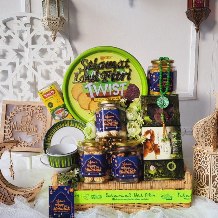

Paket box hampers lebaran parcel idul fitri ramadhan kue kering 03
