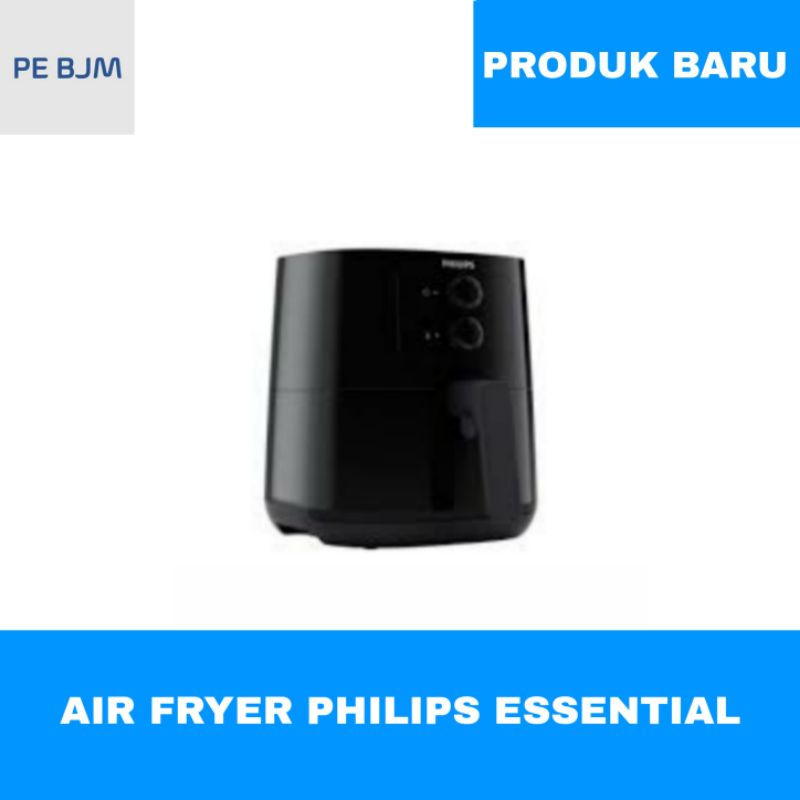 AIR FRYER ESSENTIAL PHILIPS - HD-9200 - GARANSI RESMI