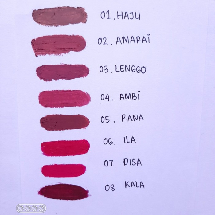 SADA Lira Lipmatte Stick BPOM