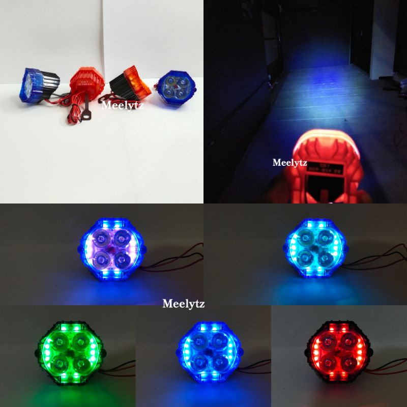 Lampu tembak LED 4 mata segi Angel aye waterproof