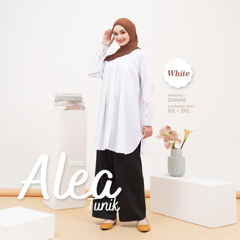 ATASAN TUNIK PUTIH &amp; KEMEJA PUTIH © MYSURE