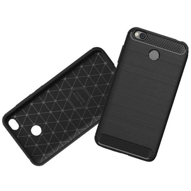 Case redmi 4A/ 4X Black Series FiberCarbon