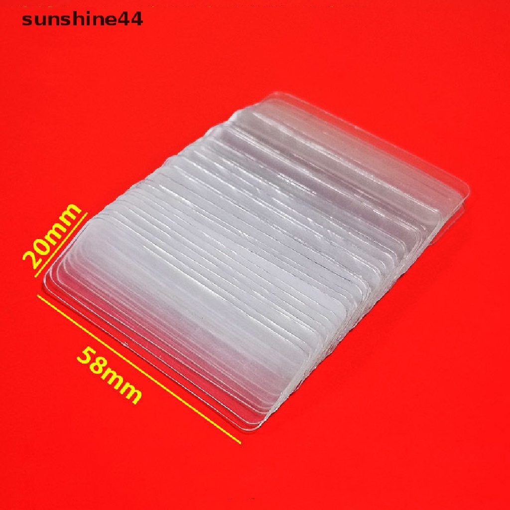 Sunshine 60Pcs Tape Perekat Dua Sisi Multifungsi Reusable Untuk Bingkai Foto