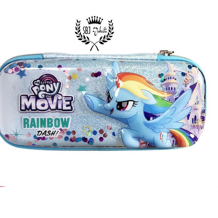 

☺ GRS Tempat pensil smiggle lookalike / Kotak Pensil Smiggle lookalike Waterproof My Little Pony Ori