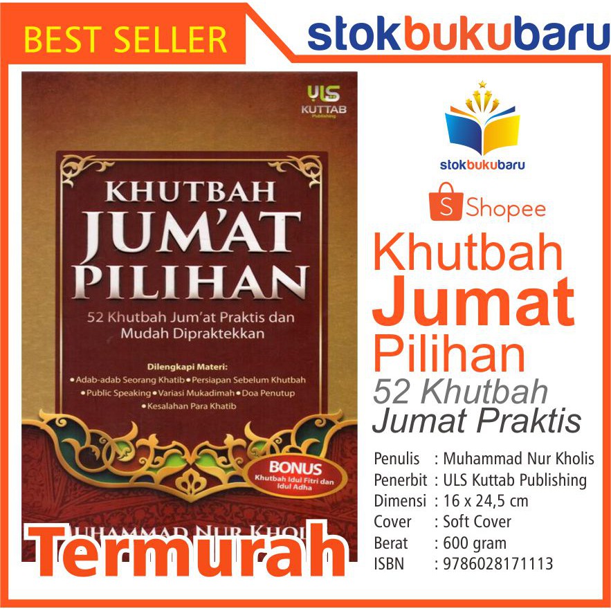 Buku Khutbah Jumat Pilihan: 52 Khutbah Jumat Praktis