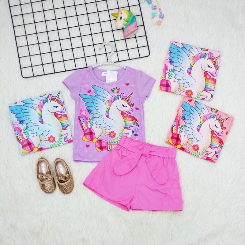 SETELAN ANAK ALOHA KAI UNICORN