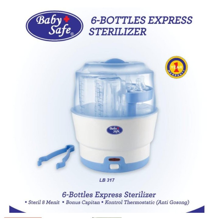 Baby Safe LB309 LB317 Multi Function Bottle Sterilizer