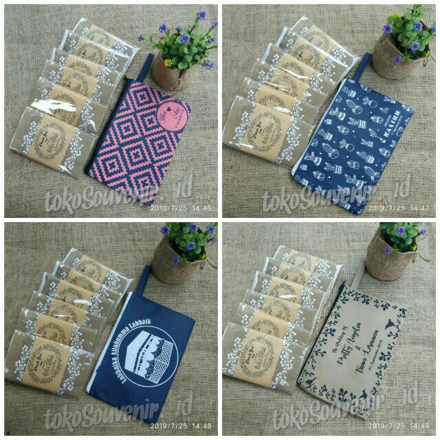 Souvenir pouch custom souvenir wedding murah unik lucu souvenir pernikahan