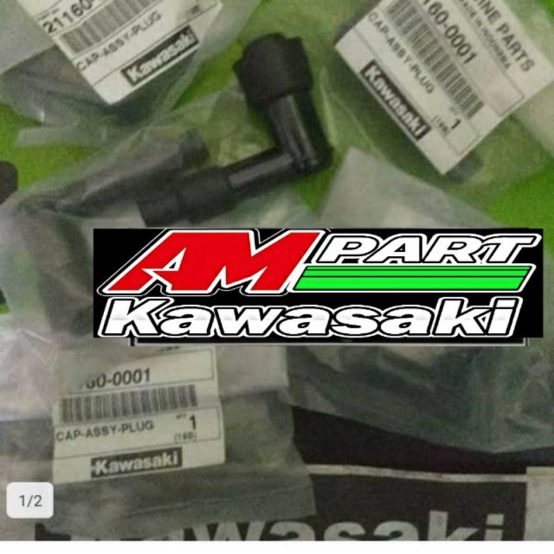 Tutup busi klx 150 original kawasaki
