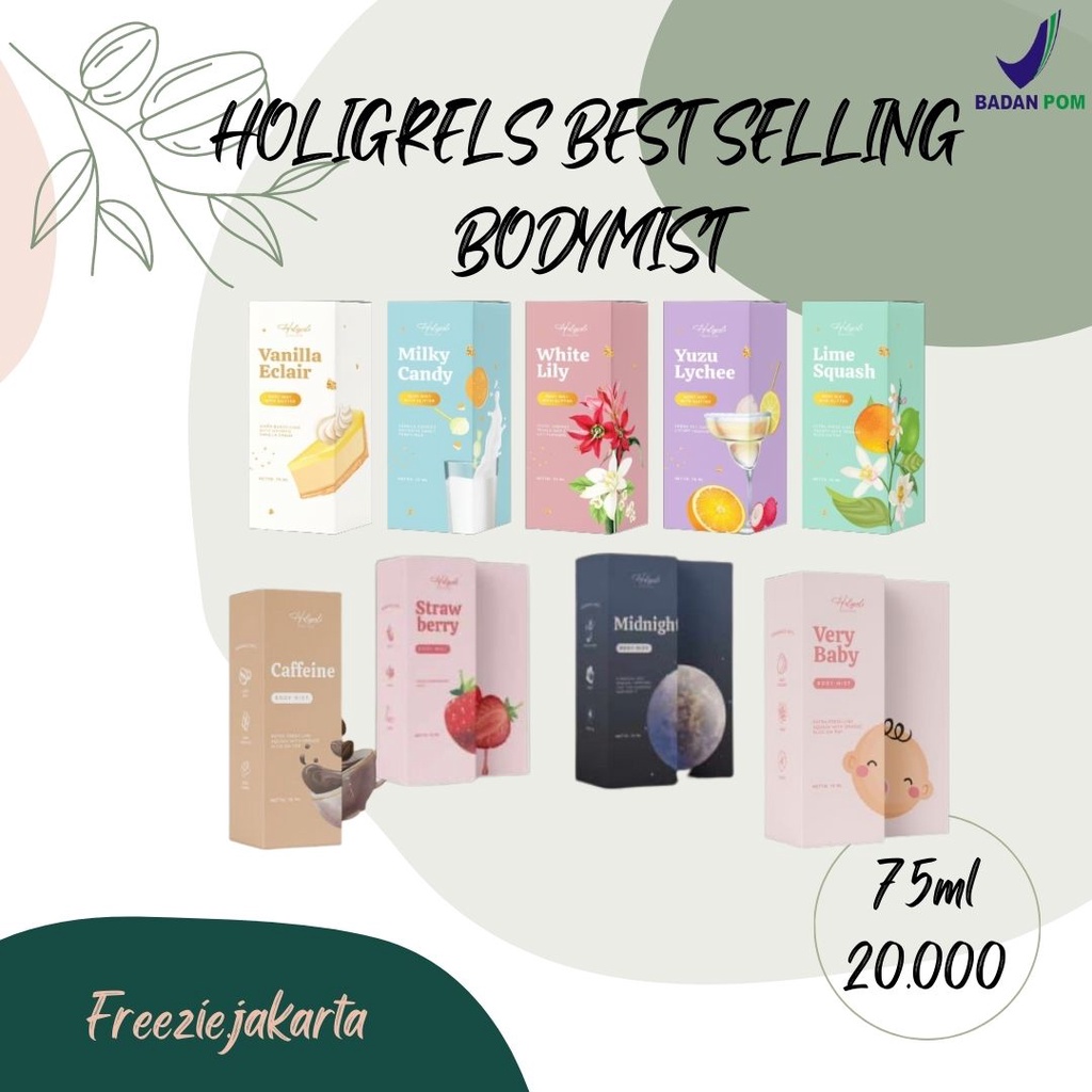 [READY] HOLIGRELS BODY MIST PARFUM | HOLIGRELS | HOLIGRELS BODYMIST PARFUME | HOLIGRELS BODY MIST PA
