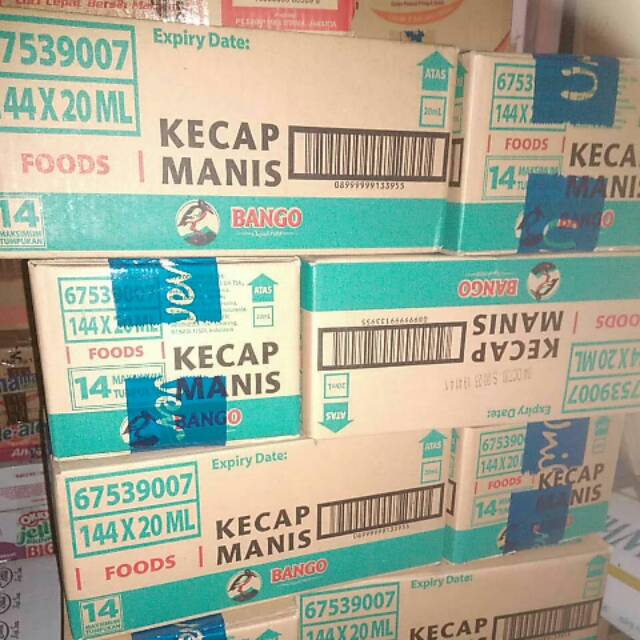 

Kecap Bango Saset 144 x 20 ml e