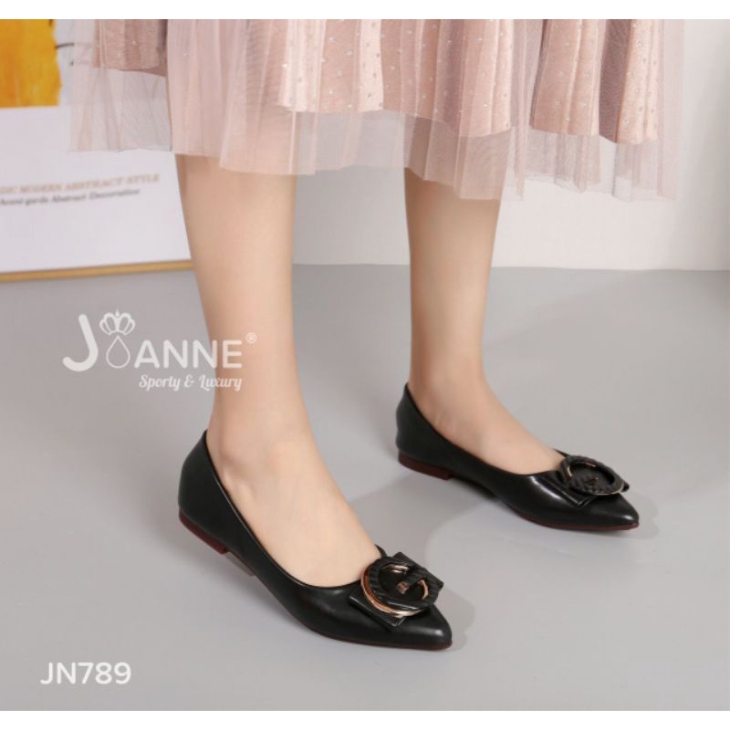 RESTOCK!! JOANNE Flat Shoes Sepatu Kerja JN789 [ORIGINAL BRAND]