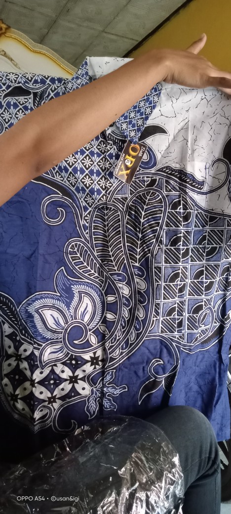 Size M L Xl Xxl Bswart Batik Hrb026 Kenongo Hem Pendek Padi Pekalongan M L Xl Batik Pria Murahl