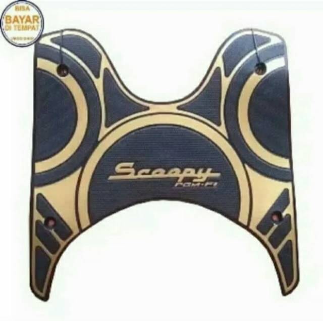 Karpet pijakan kaki Honda Scoopy 2017 2018 2019