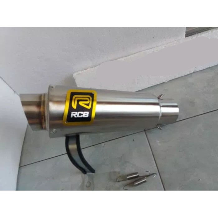 KNALPOT RCB RACING SILENCER SAJA RCB