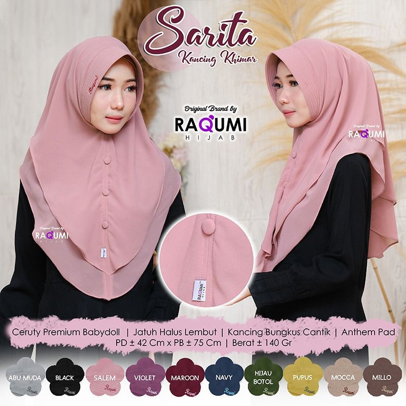 SARITA BY RAQUMI HIJAB SOLO