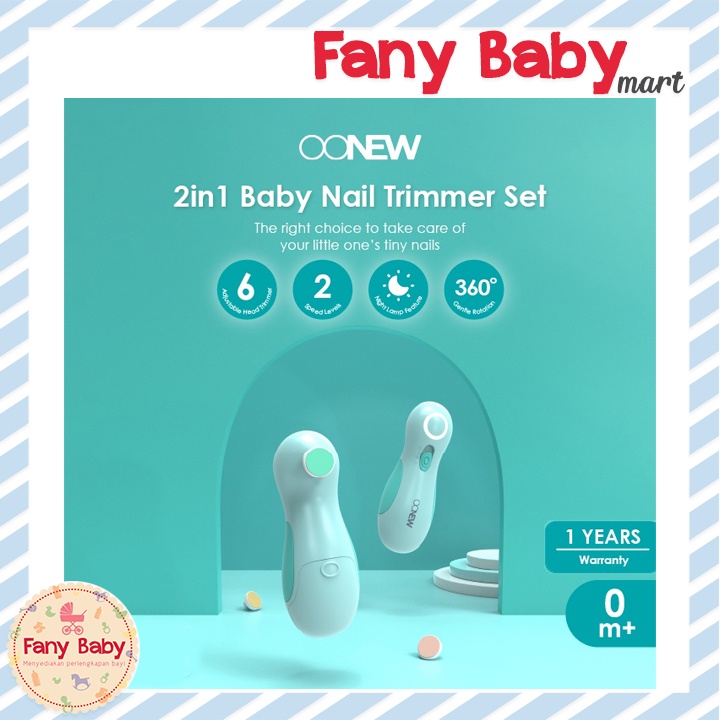 OONEW 2IN1 BABY NAIL TRIMMER SET / TB-2119