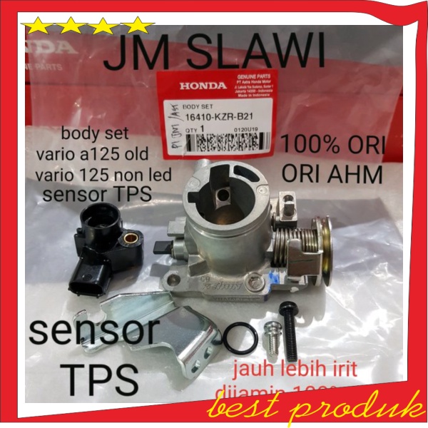 body set throttle body only vario 125 techno lama vario 125 non led vario 125 ori ahm