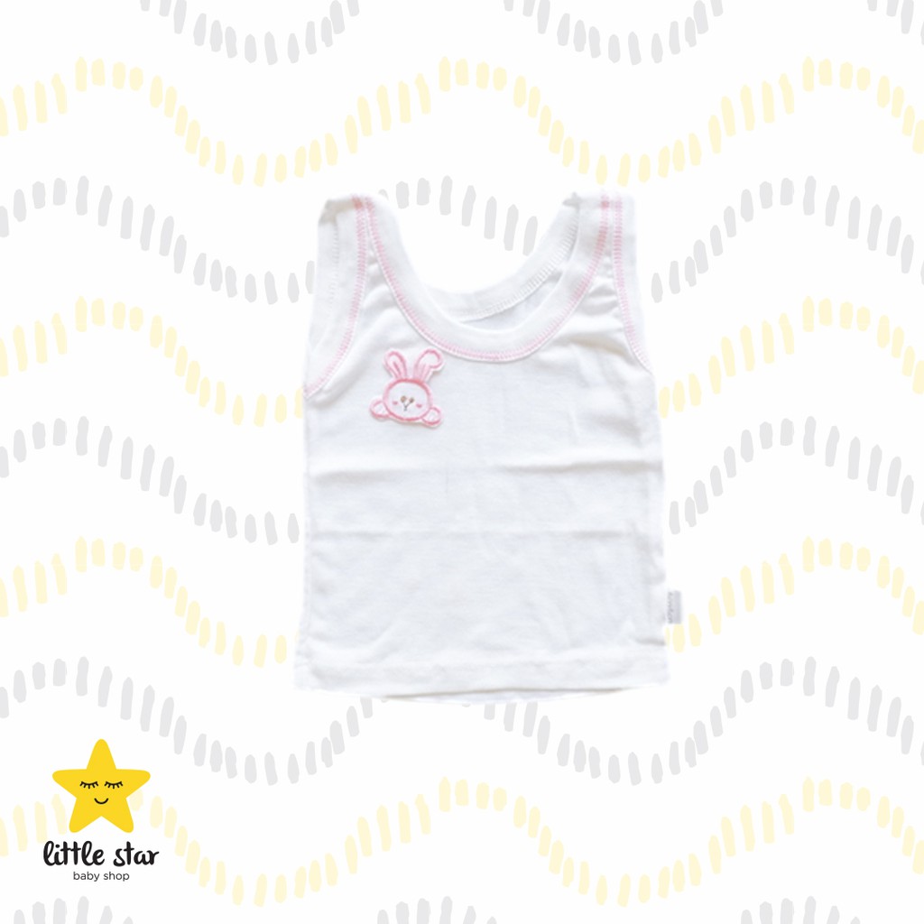 ISI 3 PCS Ling Ling Singlet Anak | Kaos Dalam Kutungan Bayi Cewek Cowok Newborn