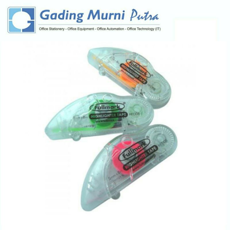

Fullmark Highlighter Tape HFD 08 Stabilo Kertas