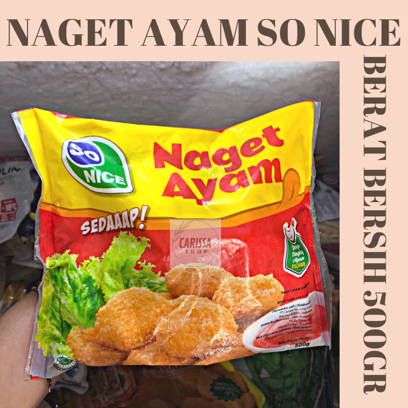

NAGET AYAM SO NICE 500gr | Probolinggo