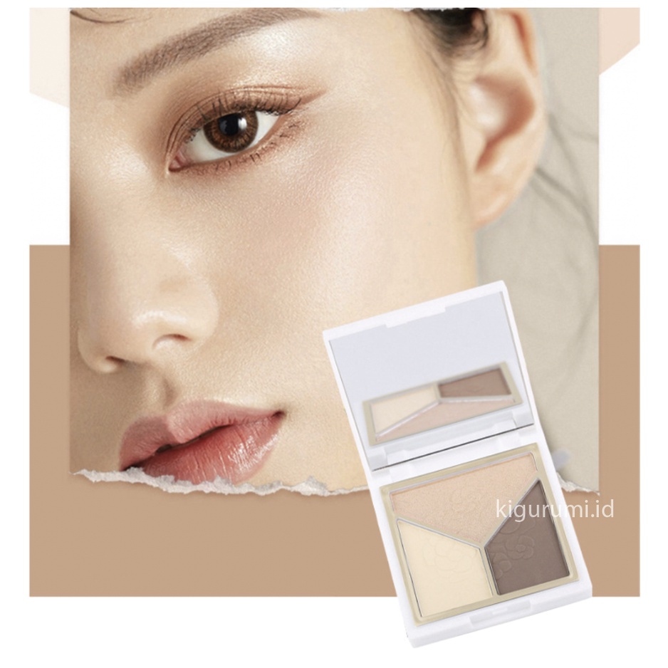 LAMEILA 3 in 1 Cosmetic Plate Highlighter Concealer Corrector Eyeshadow LA114