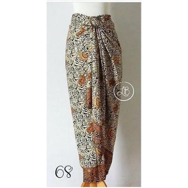 ROK LILIT BATIK / ROK LILIT / BAWAHAN KEBAYA / ROK KEBAYA / ROK WISUDA-Garuda Gold