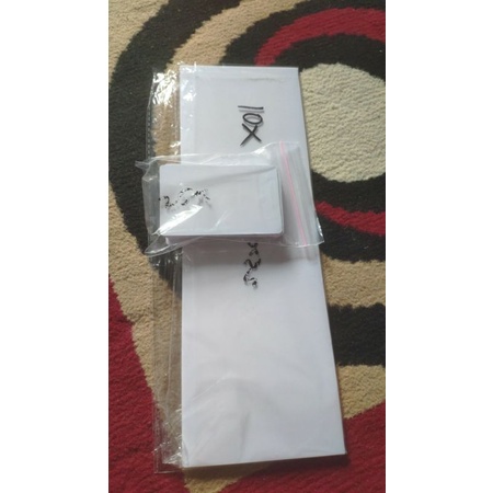 

kertas pvc siap pakei/sudah di plong