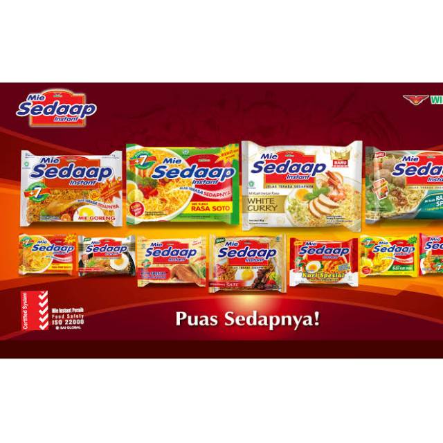 

Sedaap Mie Instant all varian