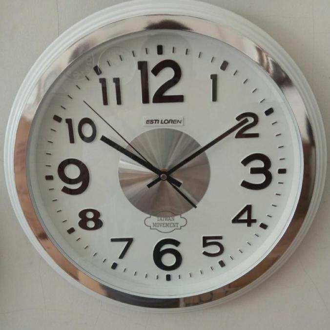 jam dinding esti loren tersedia stok