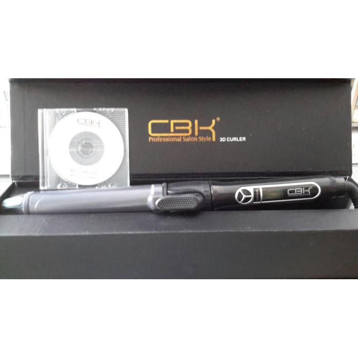 PRODUK PILIHAN Curling CBK 3D Curler / Catok Pengeriting Rambut Digital Layar LED