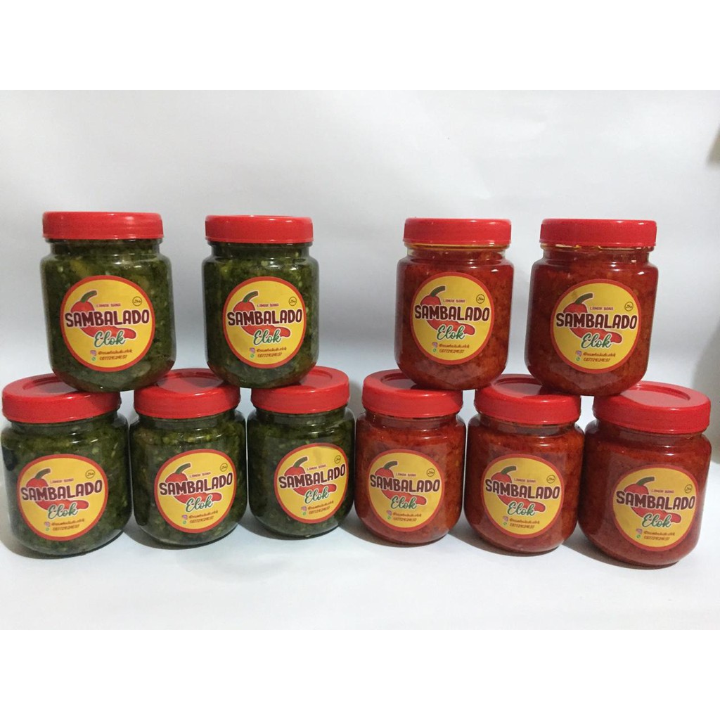 

Sambalado Merah Cumi / Sambalado Ijo Cumi 200 gr