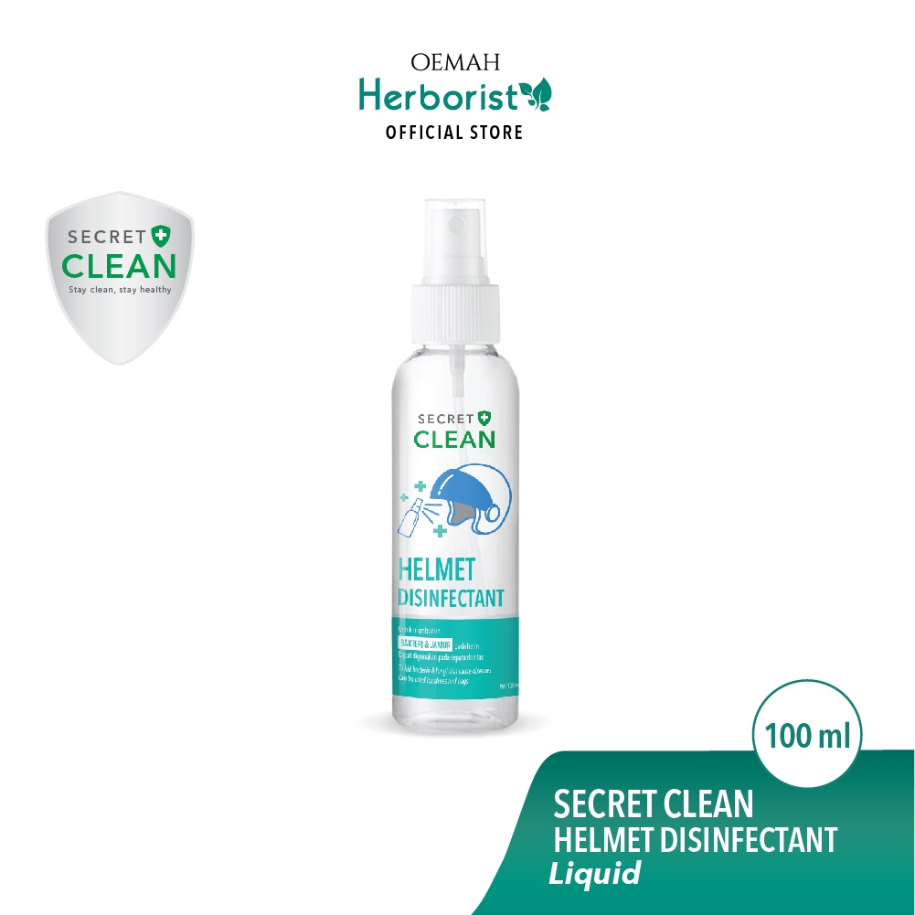 Secret Clean Helmet Disinfectant 100ml | Parfum Helm