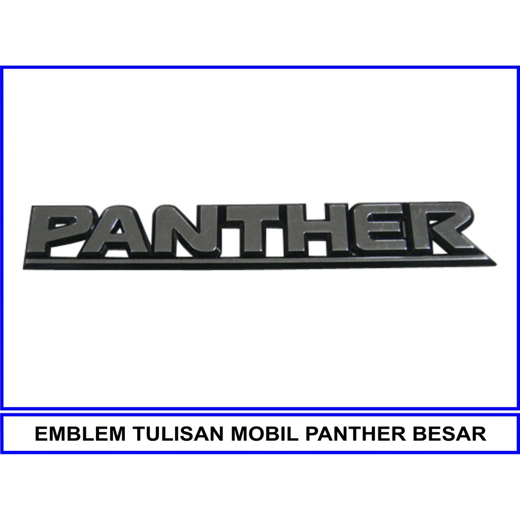 EMBLEM TULISAN MOBIL PANTHER BESAR
