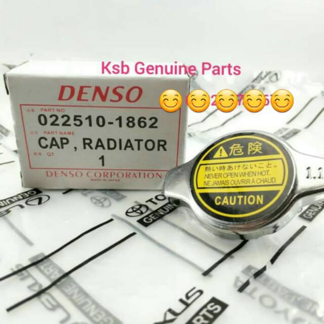 Cap Tutup Radiator Avanza Xenia Rush Veliz Innova Yaris Vios Camry Terios Fortuner