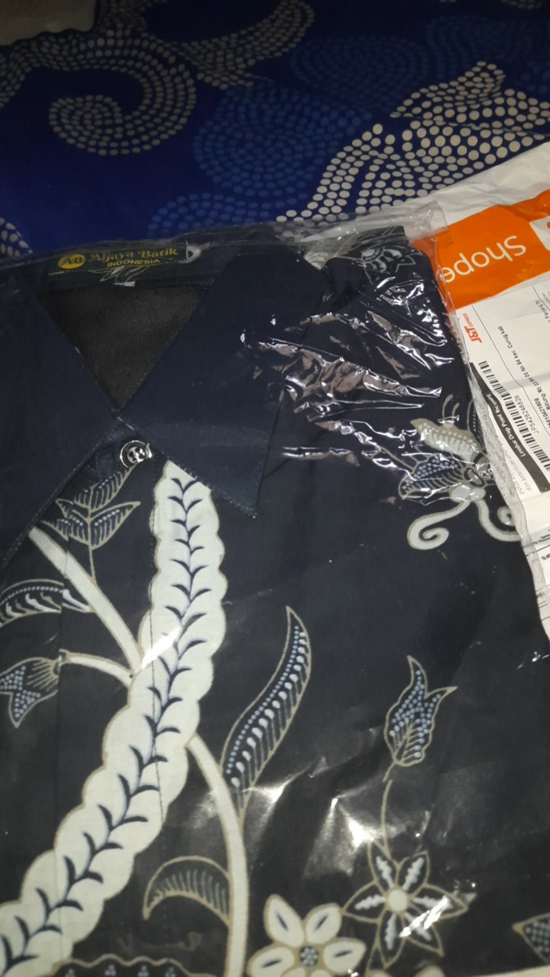 Merak Khayangan Kemeja Batik Pria Lengan Panjang By Aljaya Batik