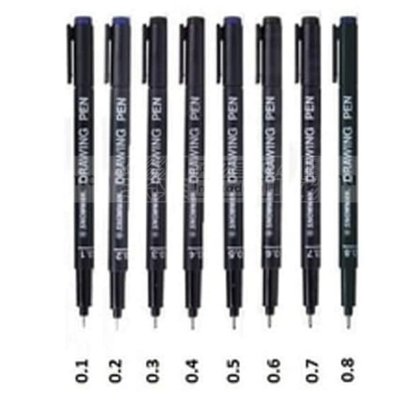 

Pendrawing- Snowman Drawing Pen Ft-700 0.1/0.2/0.3/0.4/0.5/0.6/0.7/0.8 Mm -Drawing-Pen.