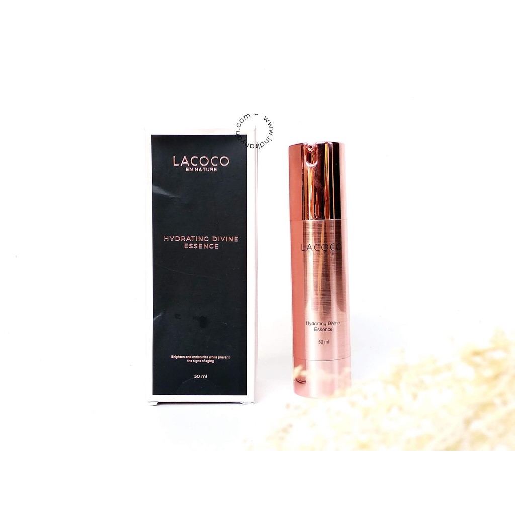 LACOCO Hydrating Divine Essence Asli NASA - Mencerahkan, Melembapkan & Memutihkan Kulit