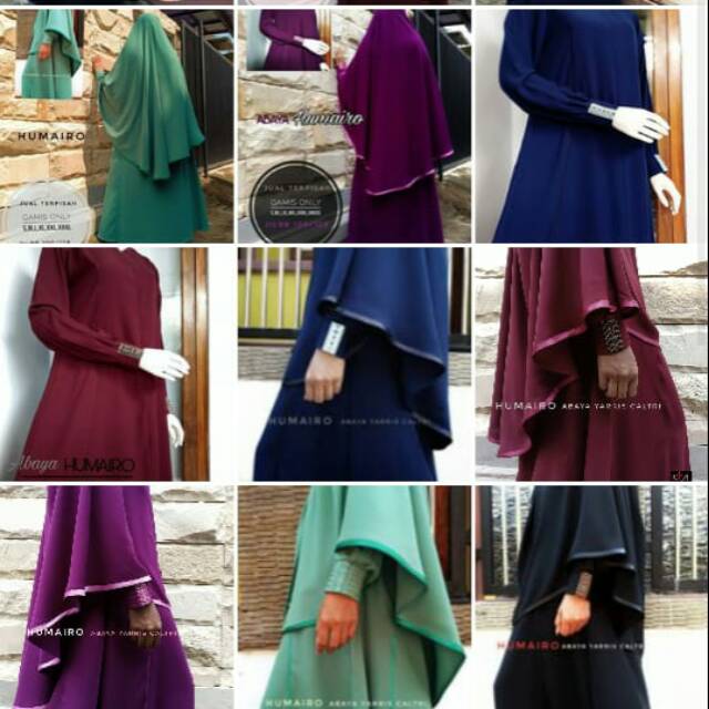 Set abaya yoris caltri