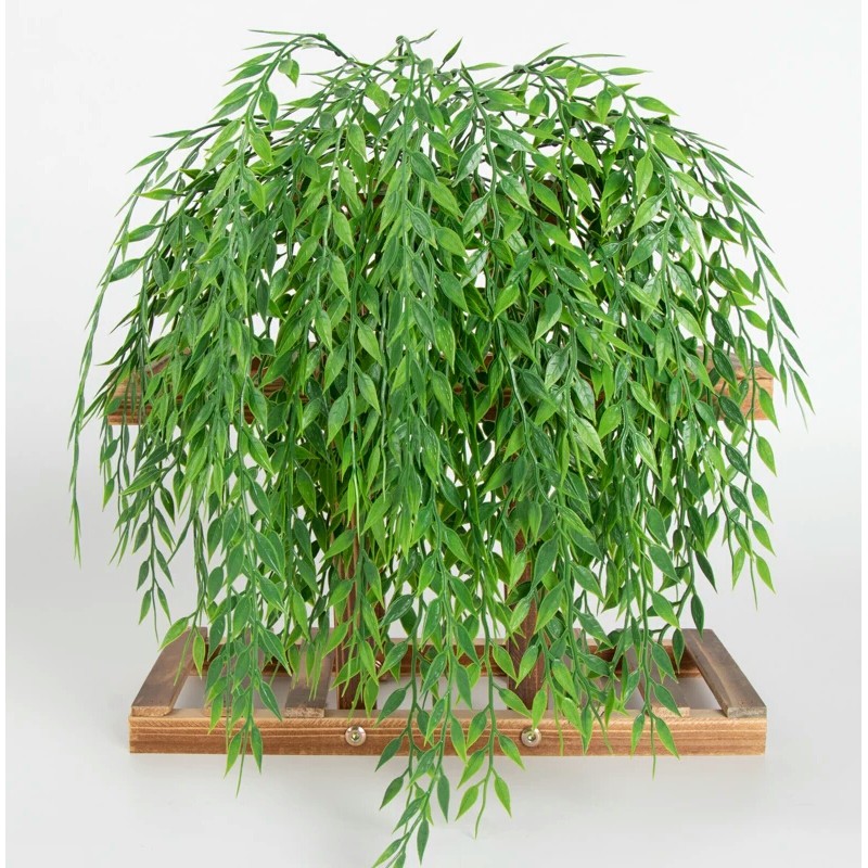 Daun Juntai Dekorasi/Daun Juntai Plastik Artifisial/Daun Sulur