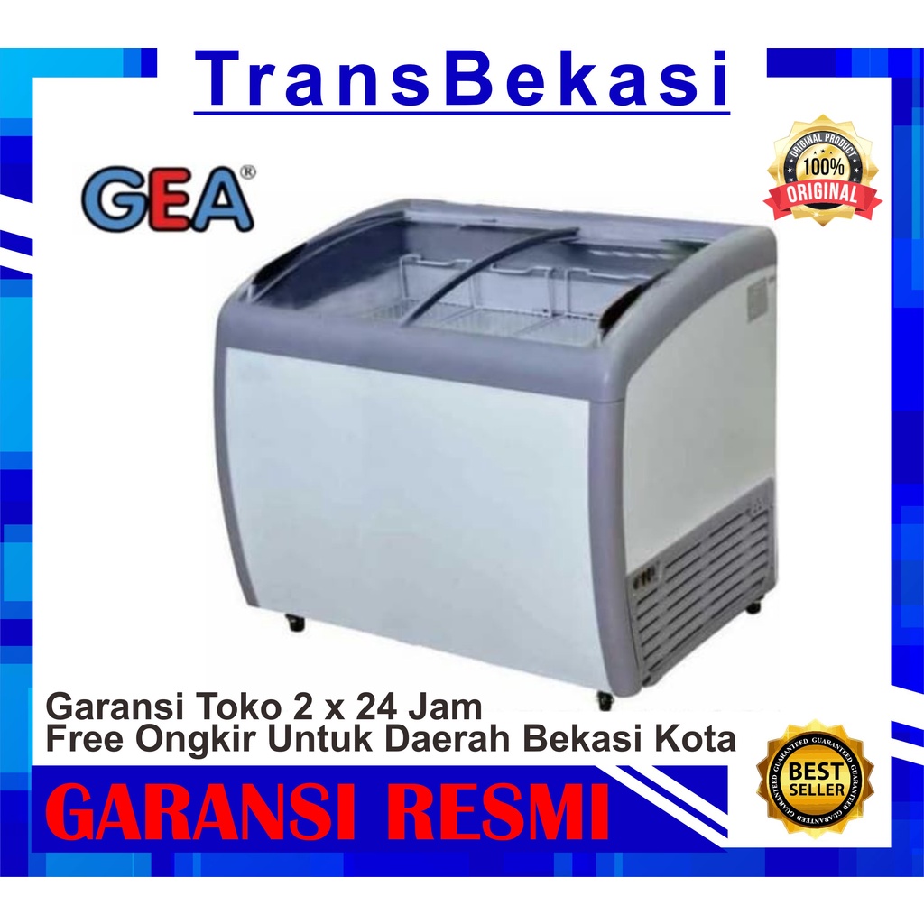 FREEZER GEA SD-260BY / CHEST FREEZER GEA SD 260 BY SLIDING CURVE