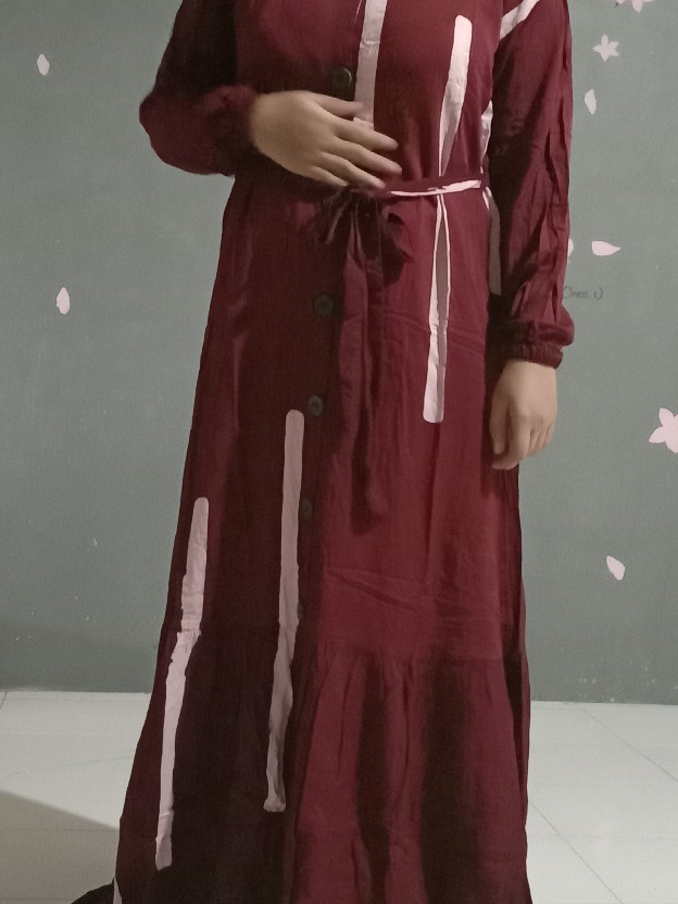 Gamis Twill Ori - Batik Elzhaf Motif Baru