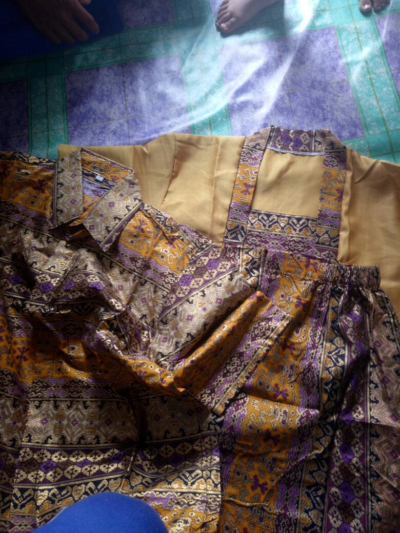 Couple Batik Span Pendek Ernez Sarimbit Keluarga Pesta Batik Pekalongan Tanah Abang