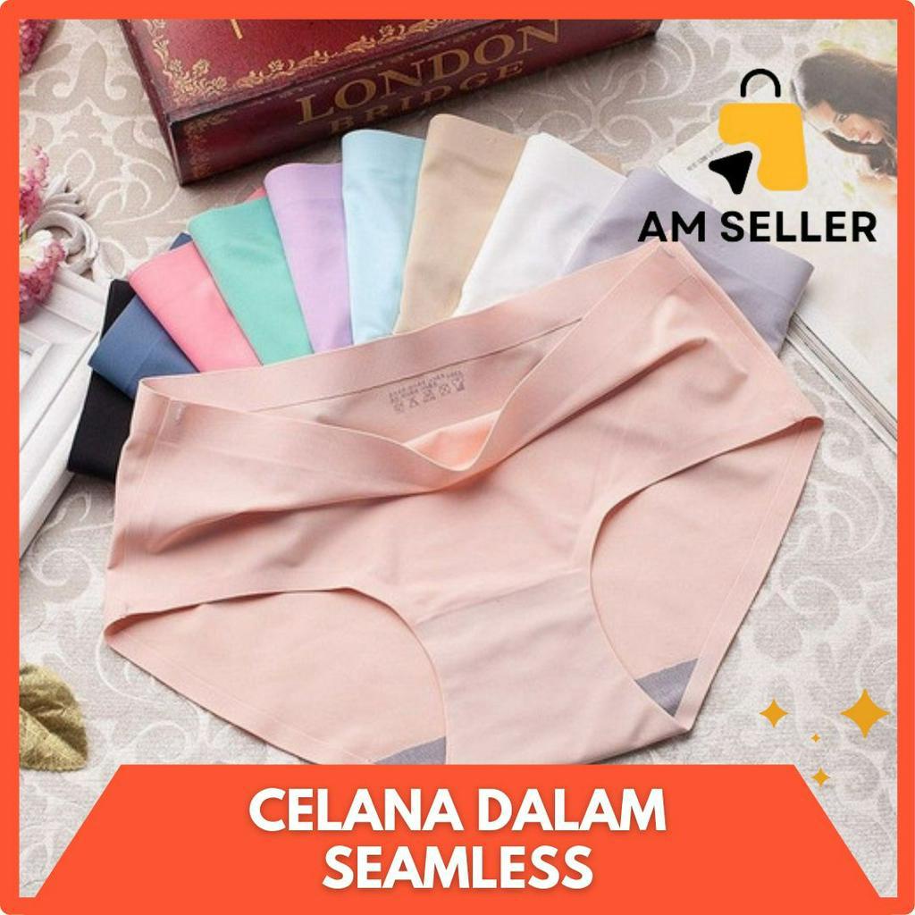 Celana Dalam Wanita Seamless Halus Tanpa Jahitan Anti Nyeplak