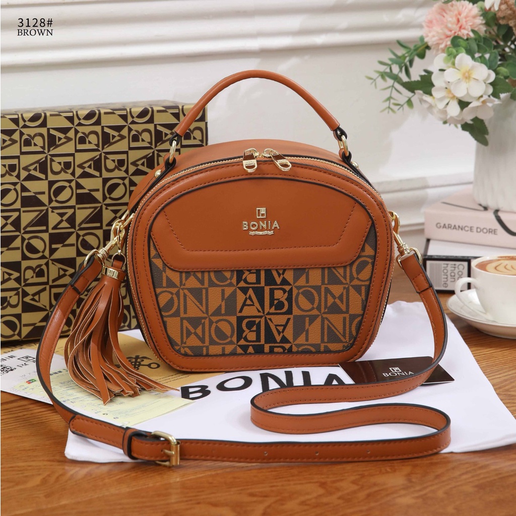 Sonia Monogram HandBag Sling Bag 3128