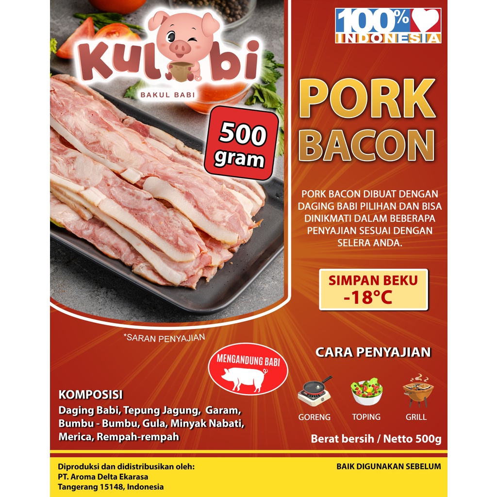 

PORK BACON/BACON BABI/KULBI PORK BACON